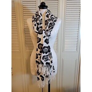 Animal Print Pashmina Scarf Wrap Shawl
